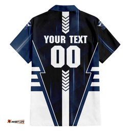 Personalized Geelong Cats Hawaiian Shirt Modern Geometric Sports Graphic Style TS04