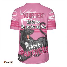 Penrith Panthers V-Neck Rugby Jerseys - Happy Australia Day We Are One And Free V2