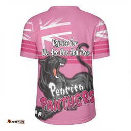 Penrith Panthers V-Neck Rugby Jerseys - Happy Australia Day We Are One And Free V2