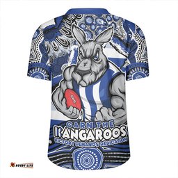 North Melbourne V-Neck Rugby Jerseys Blazing Spirit Of Victory
