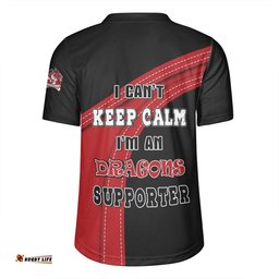 St. George Illawarra Dragons V-Neck Rugby Jerseys Custom Team Of Us Die Hard Fan Supporters
