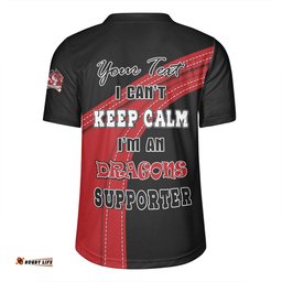 St. George Illawarra Dragons V-Neck Rugby Jerseys Custom Team Of Us Die Hard Fan Supporters