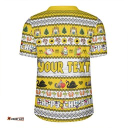 Western Australia Christmas Custom V-Neck Rugby Jerseys - Happy Chrissie Ugly Style V-Neck Rugby Jerseys