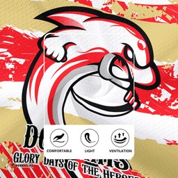 Redcliffe Dolphins V-Neck Rugby Jerseys - Theme Song Inspired