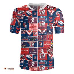 Sydney Roosters V-Neck Rugby Jerseys - Team Of Us Die Hard Fan Supporters Comic Style