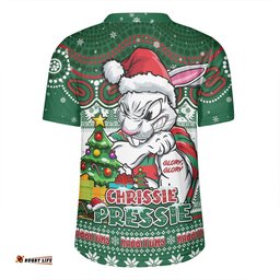 South Sydney Rabbitohs V-Neck Rugby Jerseys Aussie Ugly Christmas For Die Hard Fan Supporters