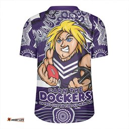 Fremantle V-Neck Rugby Jerseys Blazing Spirit Of Victory