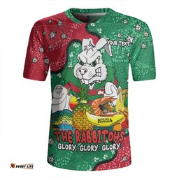 South Sydney Rabbitohs V-Neck Rugby Jerseys - Australian Big Things V-Neck Rugby Jerseys