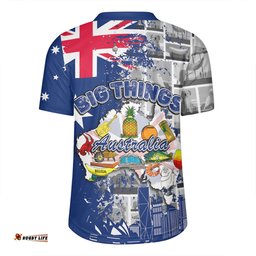 Australia V-Neck Rugby Jerseys - Australia Big Things V-Neck Rugby Jerseys