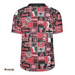St Kilda V-Neck Rugby Jerseys Legacy Of The Pride Comic Style
