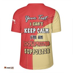 Redcliffe Dolphins V-Neck Rugby Jerseys Custom Team Of Us Die Hard Fan Supporters