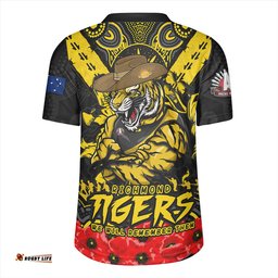 Richmond V-Neck Rugby Jerseys Ripped Legacy Of The Game The ANZAC Spirit Lives On