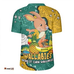 Australia Wallabies Custom V-Neck Rugby Jerseys - Australian Big Things V-Neck Rugby Jerseys
