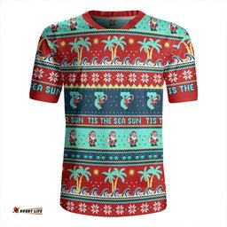 Australia V-Neck Rugby Jerseys Sunny Christmas By The Sea