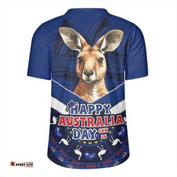 Australia V-Neck Rugby Jerseys Kangaroo Pride Australia Day