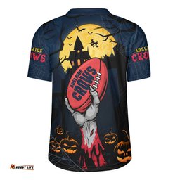 Adelaide Crows Full Moon Fever Halloween Supporter Rugby Jersey