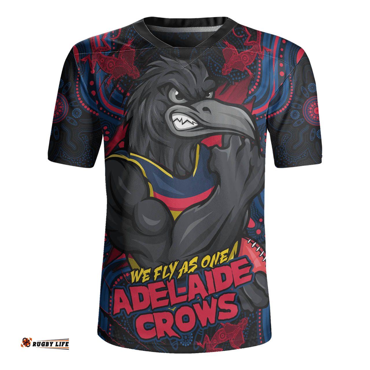 Adelaide Crows Spirit Warriors Of The Game Rugby Jersey