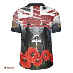 Australia Navy Force Anzac Day Custom We Thank You For Our Freedom Rugby Jersey