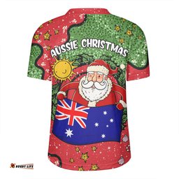 Australia Christmas Custom I'm the Perfect Present Red Rugby Jersey