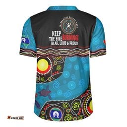 Australia Custom Naidoc Week Culture Art With River And Tortoise Aboriginal Rugby Jersey