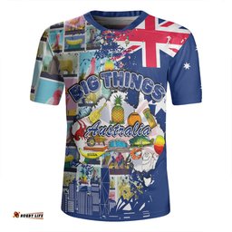 Australia Australia Big Things Ver 2 Rugby Jersey