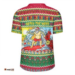 Australia Christmas Custom Surfing Santa Rugby Jersey