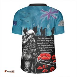 Australia Anzac Day Blue Horizon Of Sacrifice Rugby Jersey