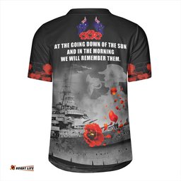 Australia Anzac Day Guardian Of The Seas Lest We Forget Rugby Jersey