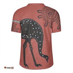 Australia Emu Aboriginal Custom Emu Dreamtime Rugby Jersey
