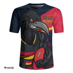 Adelaide Crows Defend The Pride Rugby Jersey