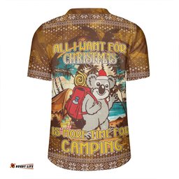 Australia Camping Christmas All I Want For Xmas Is More Time For Camping Rugby Jersey