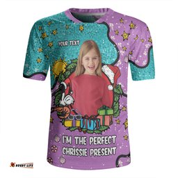 Australia Christmas Custom I'm the Perfect Present Purple Rugby Jersey