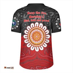 Australia Aboriginal Inspired Naidoc Half Concept Rugby Jersey