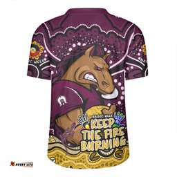 Brisbane Broncos Aboriginal Inspired Naidoc Week Custom For Die Hard Fan Supporters Rugby Jersey