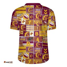 Brisbane Broncos Team Of Us Die Hard Fan Supporters Comic Style Rugby Jersey