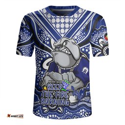 Canterbury Bankstown Bulldogs Aboriginal Inspired Naidoc Week Custom For Die Hard Fan Supporters Rugby Jersey