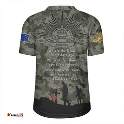 Australia Remembrance And Valor Lest We Forget The Fallen Rugby Jersey
