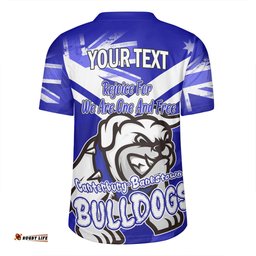 Canterbury Bankstown Bulldogs Happy Australia Day We Are One And Free Rugby Jersey