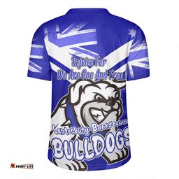 Canterbury Bankstown Bulldogs Happy Australia Day We Are One And Free Rugby Jersey