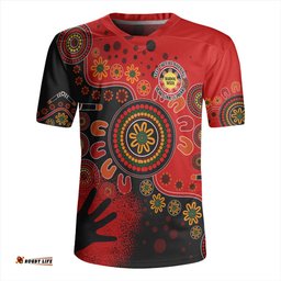 Australia Aboriginal Indigenous Naidoc Week Simple Rugby Jersey