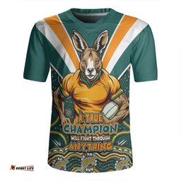 Australia Wallabies Squad A True Champion Will Fight Through Anything Rugby Jersey