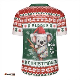 Australia Merry Christmas Spirit Koala Edition Rugby Jersey