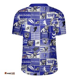 Canterbury Bankstown Bulldogs Team Of Us Die Hard Fan Supporters Comic Style Rugby Jersey