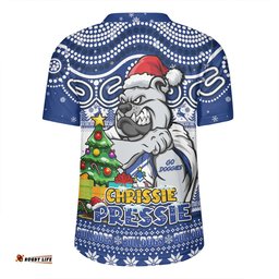 Canterbury Bankstown Bulldogs Aussie Ugly Christmas For Die Hard Fan Supporters Rugby Jersey