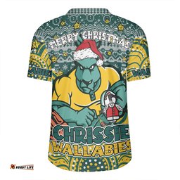 Australia Wallabies Christmas Custom Christmas Knit Patterns Vintage Jersey Ugly Rugby Jersey