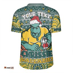 Australia Wallabies Christmas Custom Christmas Knit Patterns Vintage Jersey Ugly Rugby Jersey