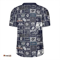 Carlton Legacy Of The Pride Comic Style Rugby Jersey