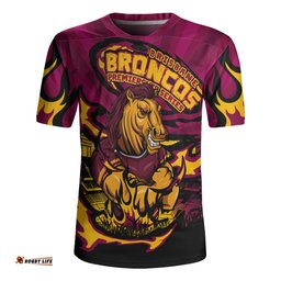 Brisbane Broncos Premiership Series Sports Gear Rugby Jersey