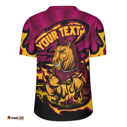 Brisbane Broncos Premiership Series Sports Gear Rugby Jersey