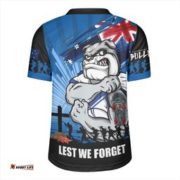 Canterbury Bankstown Bulldogs Fearless ANZAC Defender Rugby Jersey
